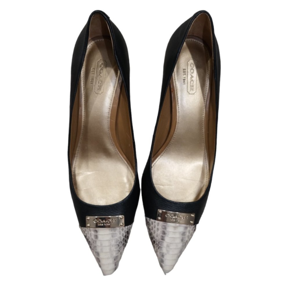 Coach Heels Size 7.5